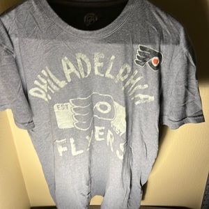NHL Men’s Philadelphia Flyers Established 1967 Tee Color Gray Size XL